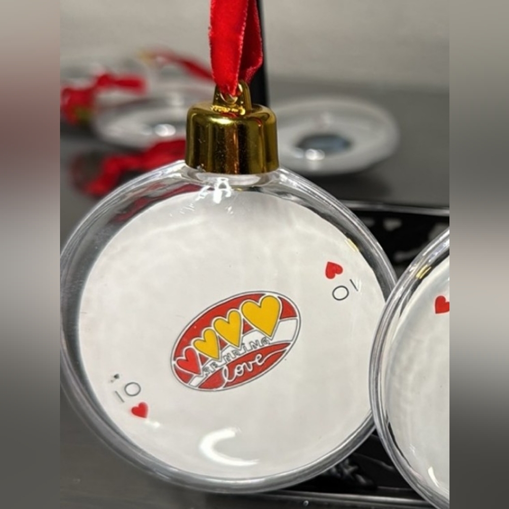Chloe Christmas Ornament Hearts